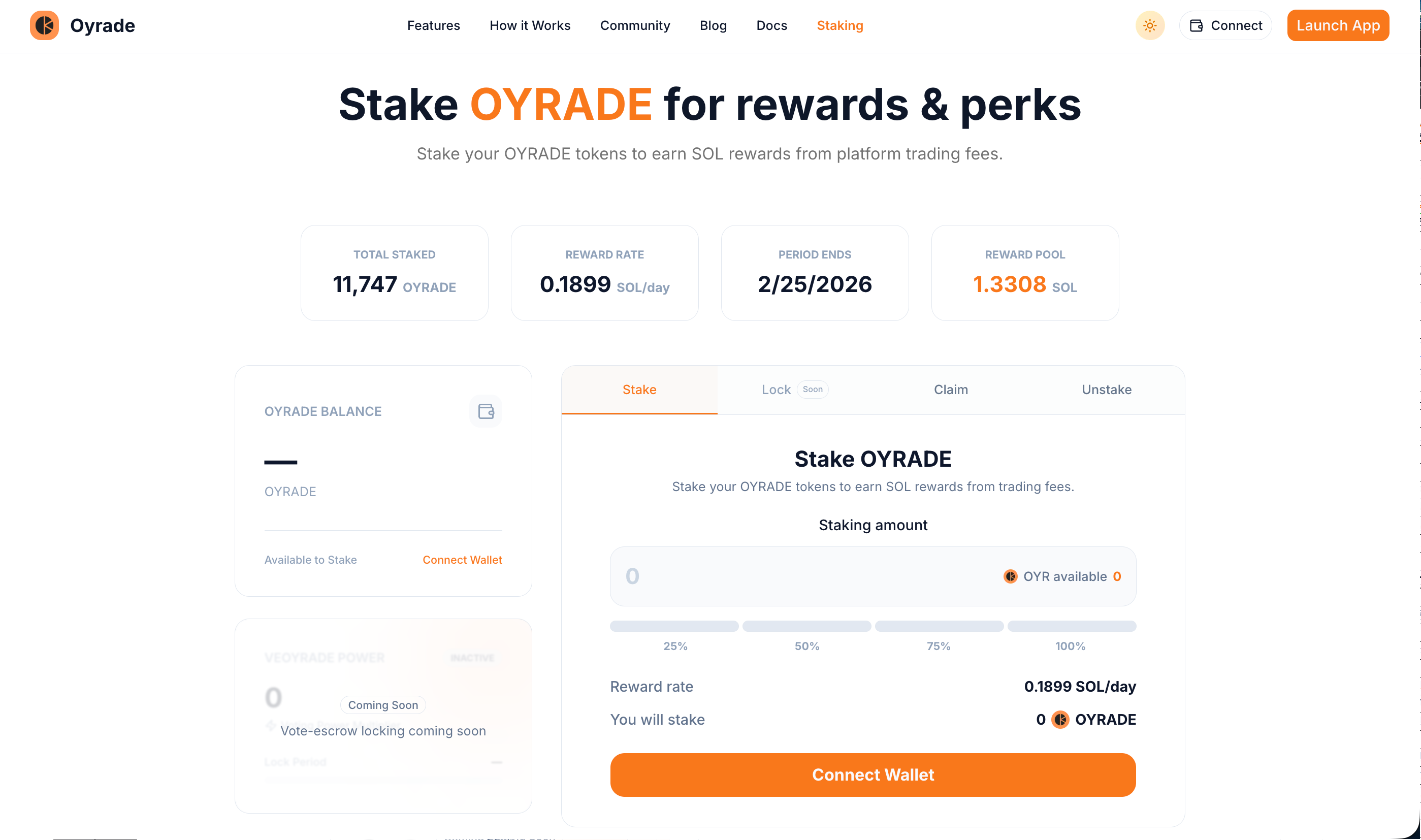 Staking Overview